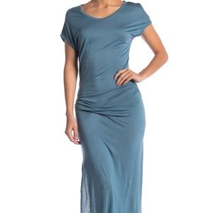 YFB Faith Maxi Dress TRKBLU color